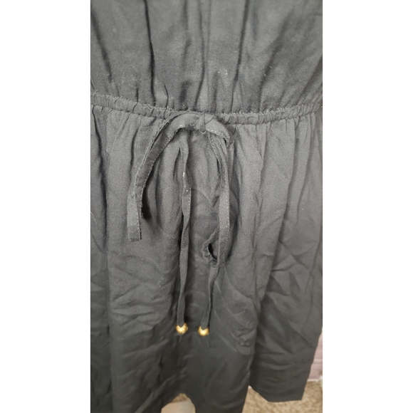 Black mesh floral dress - Picture 3 of 6